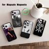 Чехол для телефона с певцом NF Rapper для iPhone17,16,15,14,13,12,11 Plus,Pro, магнитный, с беспроводной зарядкой Magsafe