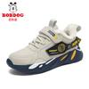 Babu Bean Classmate Boys Shoes 2025 New Autumn and Winter Leather Waterproof Boys Middle and Older Children's Sports Shoes