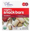 Plum Organics Mighty Snack Bars, Baby, Strawberry, 6 Bars, 0.67 Oz (19 G) Each