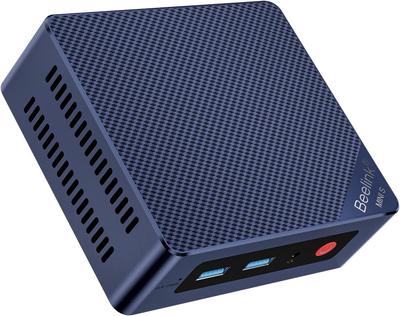 Beelink Mini Intel Twin Lake N150 процессор до 16 ГБ ОЗУ 1 ТБ SSD mini 4K dual mini PC S13, (4C/4T 3,6 ГГц), компьютер, дисплей/HDMI/WiFi6/BT 5.2