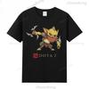 Игровая футболка Dota2 Футболка с принтом героя игры Топ Shadow Fiend Pudge Axe Slardar Sven Wraith King Cent Phoenix Унисекс Одежда