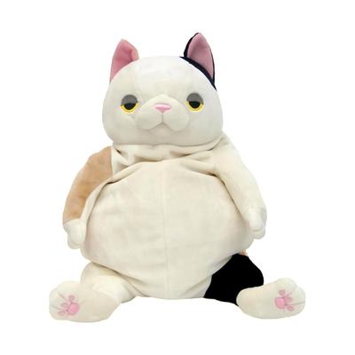 Shinada Global Серия Mochi Mochi Neko Mike (большой) 22 x 22 x 30 см Плюшевый Кот Животное MONE-0350M