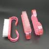 Nail Art Dust Cleaning Brush Scrubbing Manicure Pedicure Small Angle Clear Tools