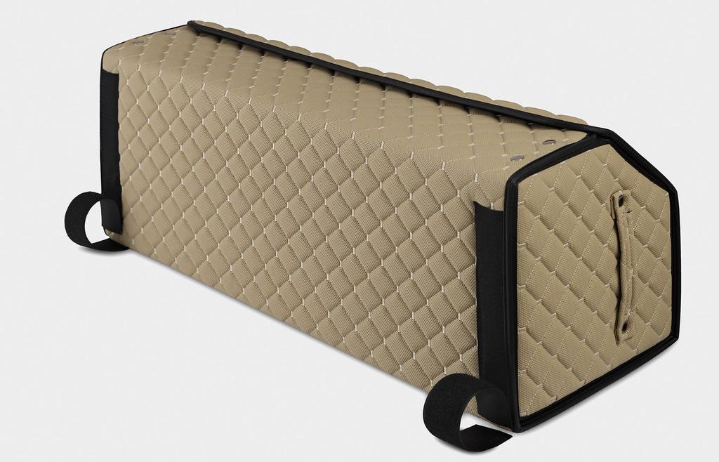 Органайзер в багажник автомобиля премиум-класса, бежевый, с системой магнитной фиксации, 5 размеров, сумка для хранения в багажнике