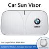 MLKJ3 Car Windshield Sun Shade Visor UV Protection Shield Foldable For BMW E34 E36 E60 E90 E46 E39 E70 F10 X5 X6 M3 M5 E71 F01 F02 F87