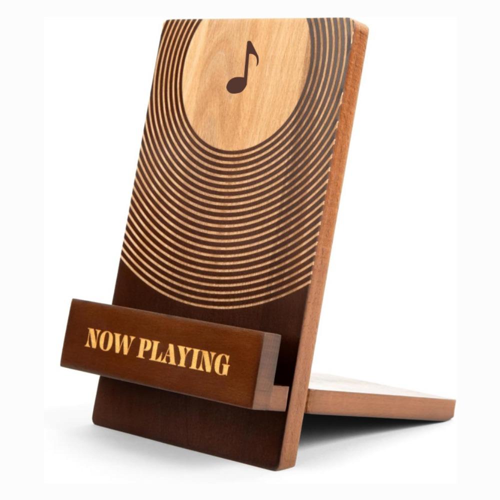 Large Capacity Vinyl Record Holder Handmade Wooden Record Display Stand CD Storage Rack Table