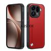 Кожаный чехол-фунда для OPPO Find X9 / X9 Pro Роскошный чехол из ПУ-кожи с текстурой волокна Защита Ударопрочная крышка Capa