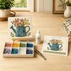 Glass Tiles Mosaic Kit DIY Beginner Friendly Glass Mosaic Kit Garden Animals Arts  For Beginner