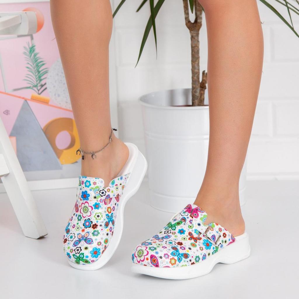 Ортопедические женские медицинские сабо — противоскользящие, удобные