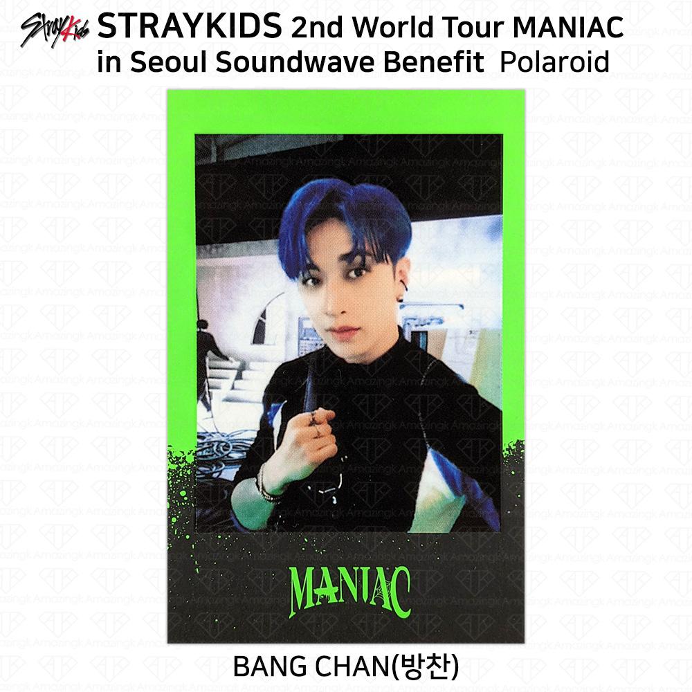 Stray Kids 2-й мировой тур MANIAC в Сеуле Фотокарточка Polaroid KPOP K-POP
