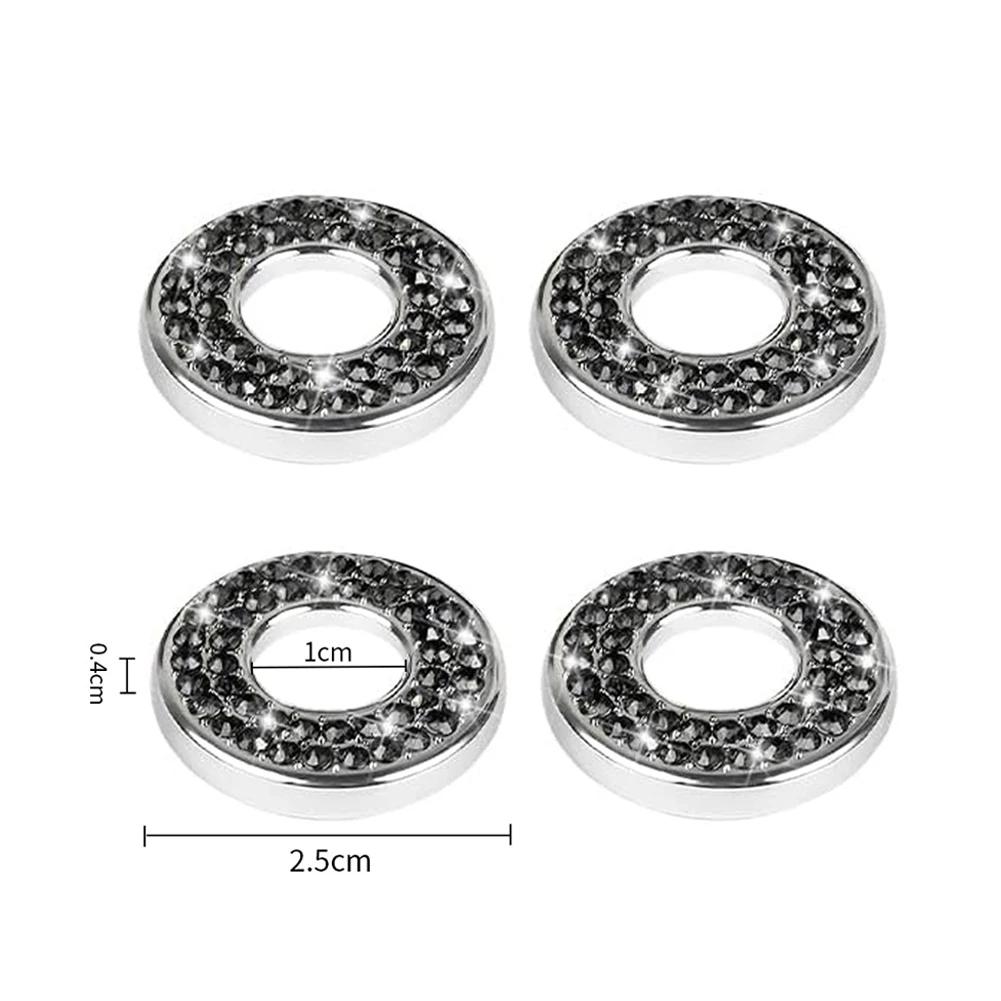 4x блестящие стразы для автомобильных дверей, стопорный штифт, кнопка переключения, кольцо, подъемный болт, наклейка, кристалл для Mercedes Benz EC Class, аксессуары