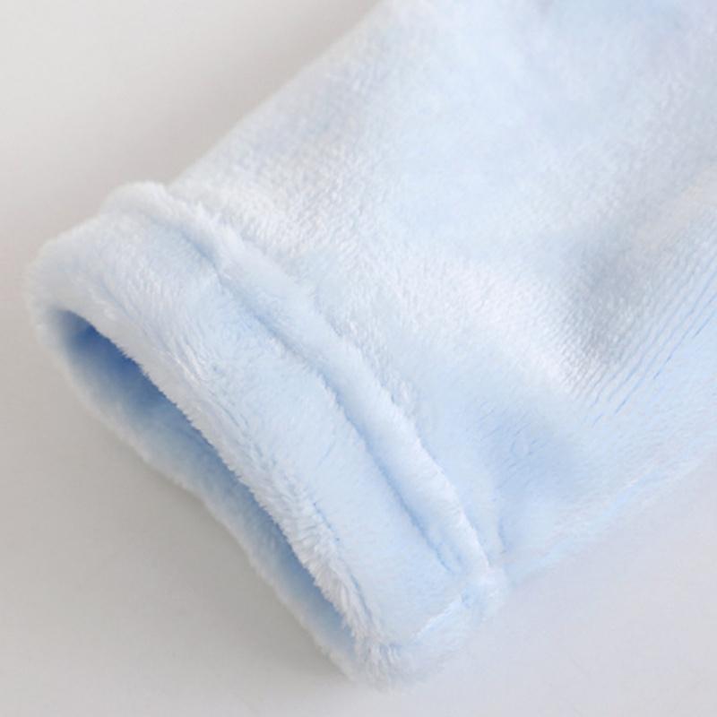 Autumn Winter Kids Sleepwear Baby Robes Flannel Bath Robe For Toddler Boy Girl Panda Hooded Nightgown Cute Childrens Pajamas