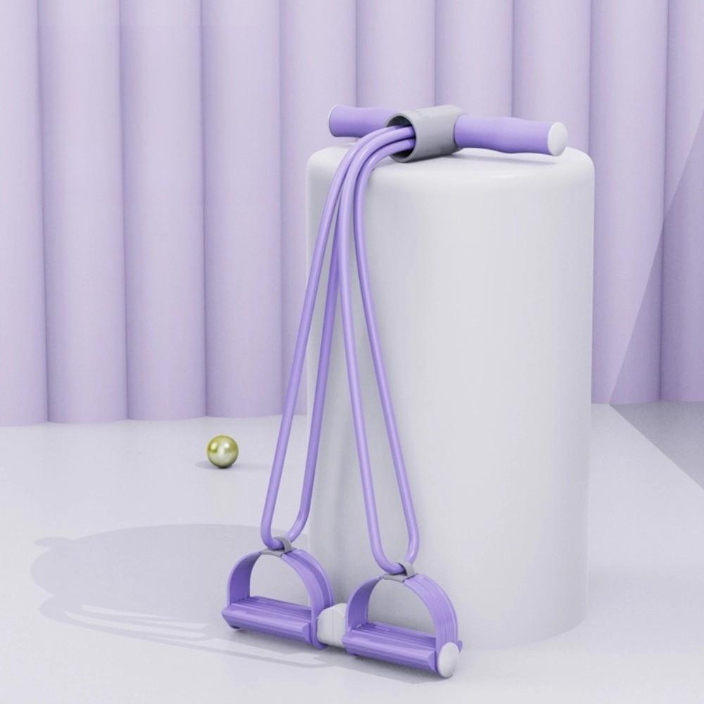 Многофункциональные эластичные ленты с ручками Тренажер для живота Новая эластичная веревка Домашний спортзал