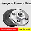 Запасная металлическая прижимная пластина с резьбой M10 для угловой шлифмашины, Новая шестигранная прижимная пластина для угловой шлифмашины третьего поколения