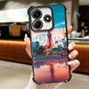 Осака Токио Япония Пейзаж Покрытие Чехол для телефона Для Xiaomi Redmi Note 14 15 Pro Plus 13 12 11 11S 11T 10 9S 9 5G Защита от падения Airbag