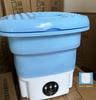 Portable Folding Washing Machine Small Sock Washing Machine Special Mini Washing Machine for Lazy People