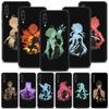 Silicone Phone Case For Samsung Galaxy A50 A70 A10 A20e A30 A40 A20s A10s A10e A80 A90 A60 A30s Cover Shell Genshin Impact Anime