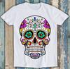 Sugar Skull Dia De Muertos Fashion Art Best Seller Funny Gift Tee T Shirt M1520