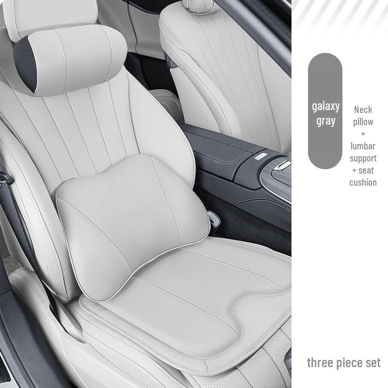 Совместимо с Lynk & Co 09, 08, 07, 06, 05, 03, 01 NEV: Подушка для подголовника и поясничной поддержки автомобиля.