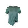 Summer New Women's Solid Color Short Sleeved Women's T-shirt Elegant Blouses Tops