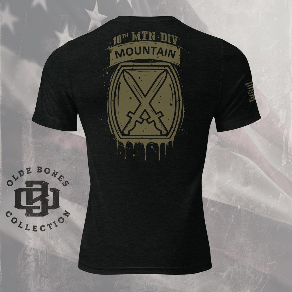 10th Mountain Division | Military T Shirt Design | US Army | Military T-Shirt | Army T shirt | Veteran Shirt | Military Gift | Veterans Day