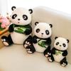 Adorable White Plush Panda Bear Toy Soft Pp Cotton Stuffed Animal For Kids Gifts
