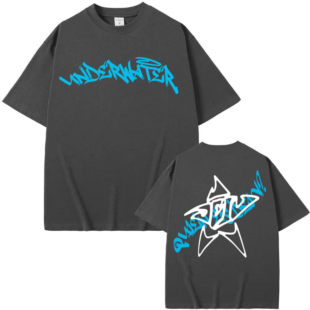 Rapper Quien Es Dei V? Underwater 2025 Graphic T-shirts Men Women Fashion Hip Hop Pop Music T Shirt High Quality Comfort T-shirt