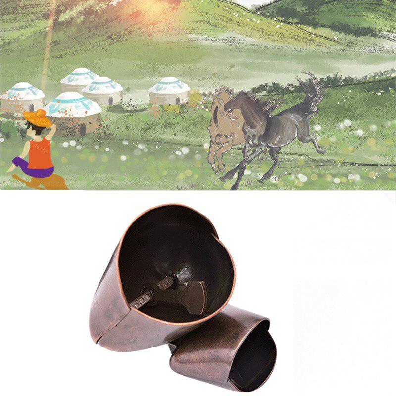 Корова Лошадь Овца Пасущаяся Медные колокольчики Крупный рогатый скот Ферма Домашнее животное Медное Громкое Хрустящее Кольцо