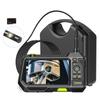 HEBIKAMERA Dual Lens HD Digital 3m IPS Industrial Dual Snake Inspection Camera with LED Light and Adjustable for Inspecting and Facilities Fiberscope,