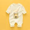 Newborn Cartoon Jumpsuit: Super Cute Pure Cotton Romper for Baby Girls - Spring & Autumn