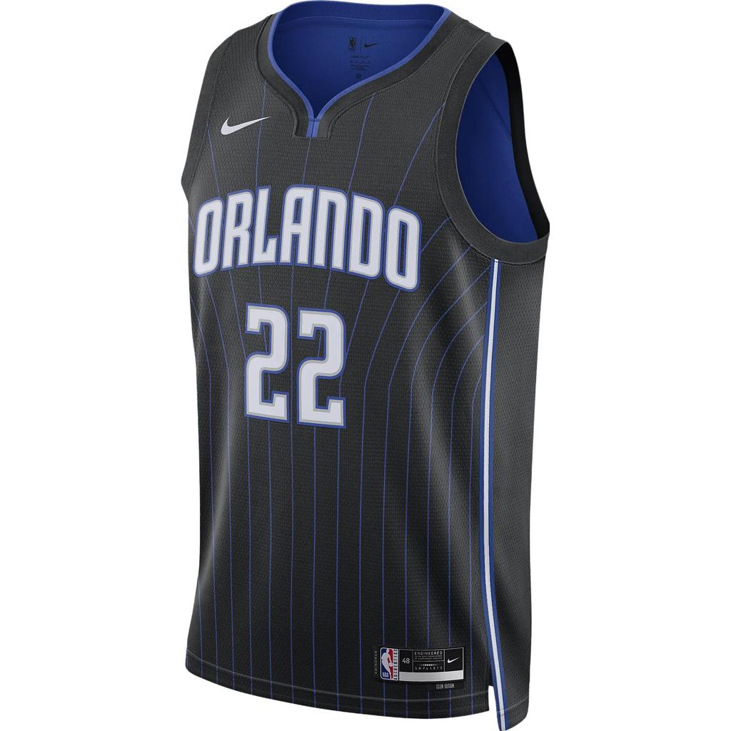 Nike Orlando Magic Повседневная футболка без рукавов с V-образным вырезом и принтом букв и цифр, мужские топы, черная DN2017-015