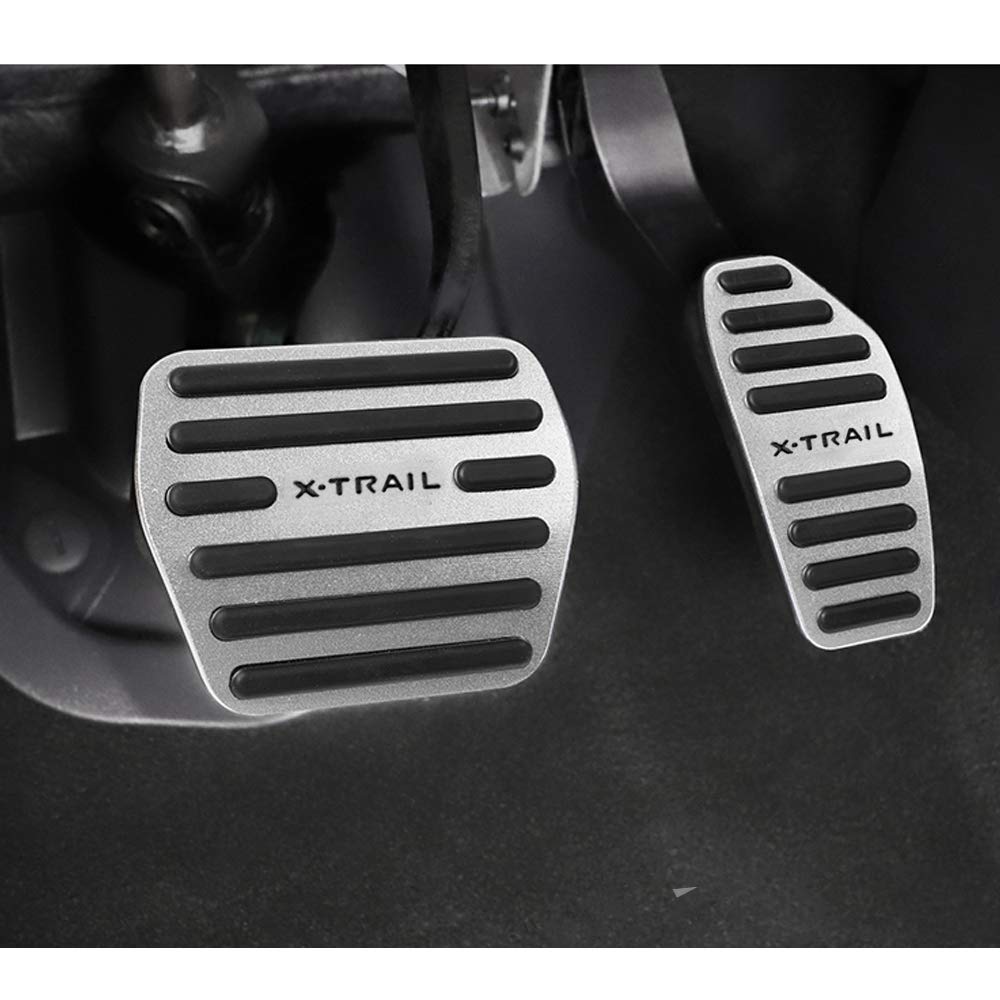 LEXLEYS Nissan New X-Trail T33 T32 NT32 HT32 HNT32 Алюминиевые накладки на педали газ/тормоз