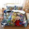 3D Bedding Sets One Piece Luffy Duvet Cover Set With Pillowcase Twin Full Queen King Bed Linen