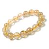Jewelry Town Shosenkyo Rutilated Quartz 17cm Inner Power Stone for Good and Work [Eigado] Bracelet, 12.5mm Beads, Diameter, Fortune, Money,