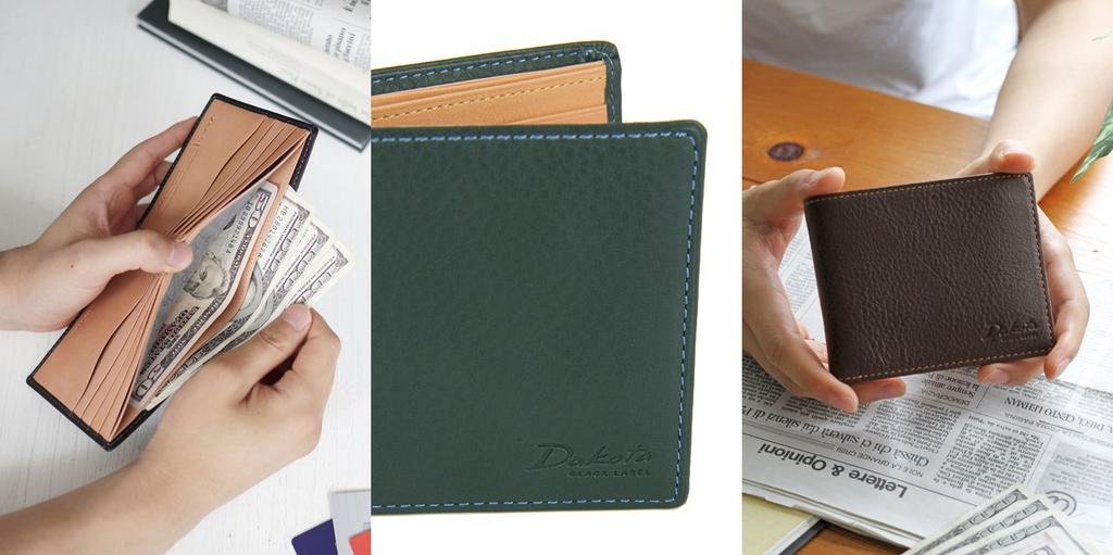 Черный Dakota Black Label двойной кошелек 0625401 Alexander Series Navy [Dakota Label] DA-625401-60