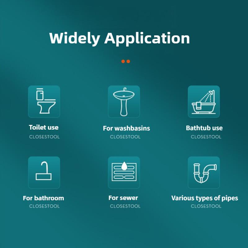 High Anti-splash Sewer Drain Pneumatic Dredge Equipment Wireless Toilet Plunger Cleaner Pressure Toilet Electric Plunger