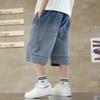 Мальчиковые брюки средней длины Летняя мужская летняя одежда Джинсовые брюки длиной три четверти Детские свободные шорты