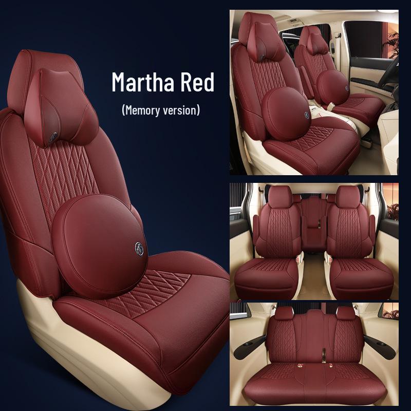 Buick Landzun GL8 Seven-Seat Leather Car Seat Cushion - All-Season Upholstery