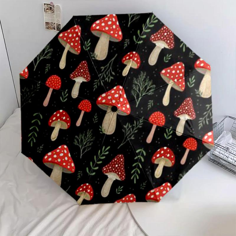 1PC Magic plants  Automatic Umbrella - Suitable Travel Outdoor Portable Umbrella Birthday Gift Daily Essentials