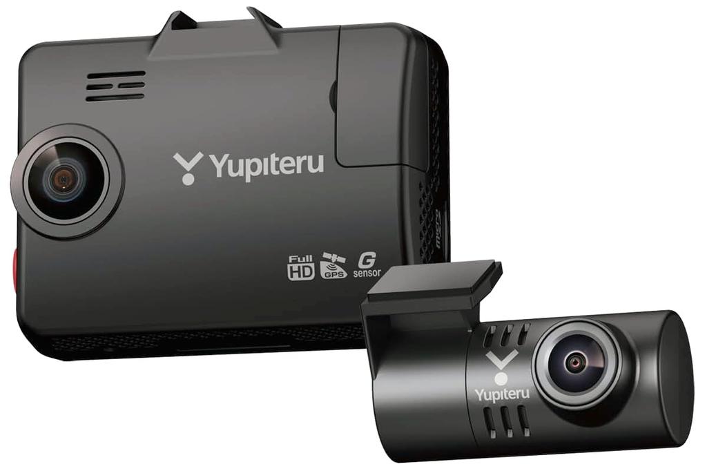 2025 Latest Yupiteru Front and Rear Dual Camera Drive Recorder with STARVIS2 for Improved Nighttime Standard Parking Front and Rear Full No SD Card