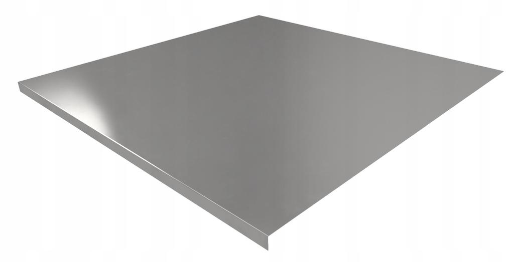 Acid-resistant stainless steel kitchen pastry board 40 x 40