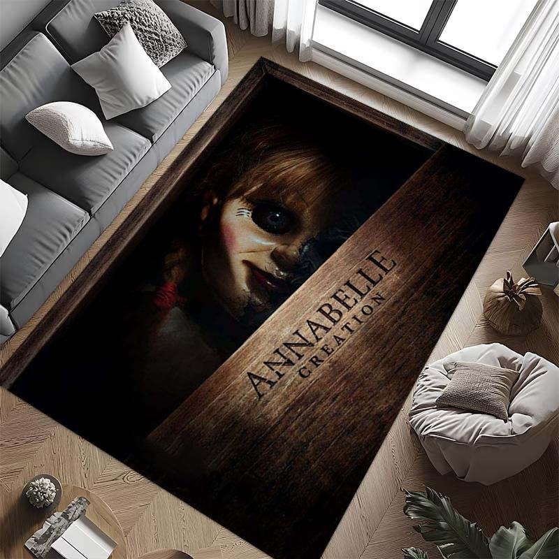 Doll Horror Unveiled carpet Living room and bedroom mats printing Christmas gifts Dormitory decoration Protective pad