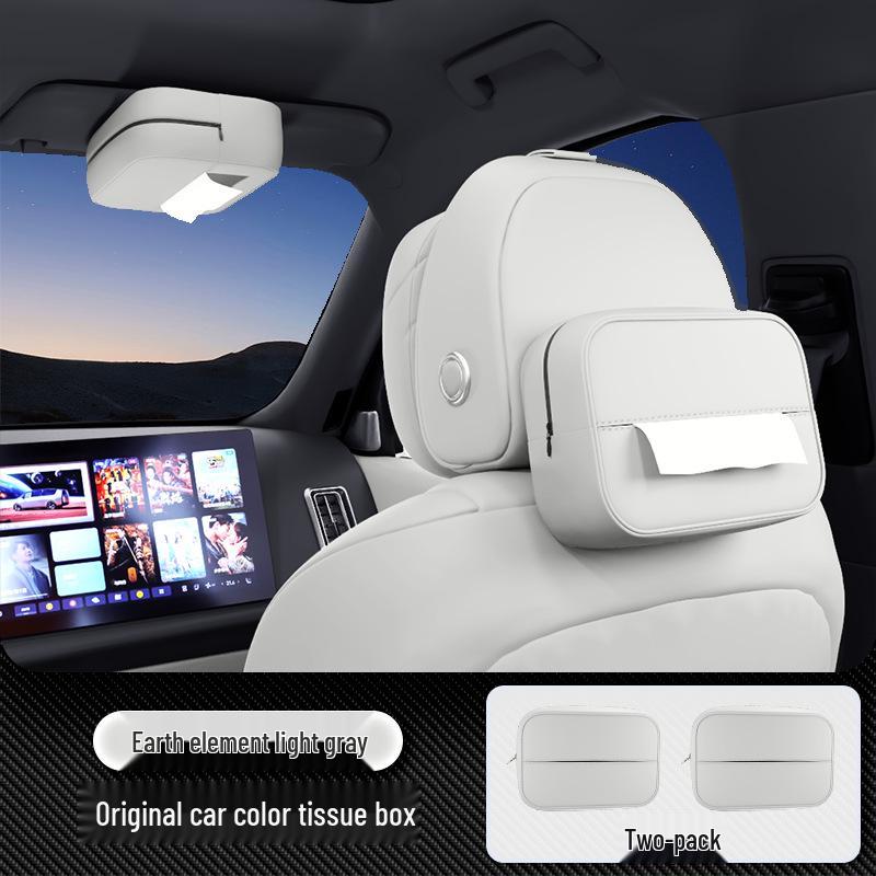 Zhiji LS9 Car Tissue Box: 26 Stylish Seat Back Hanging Tissue Bags and Decorative Accessories