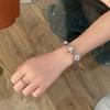Y2K Star Girls Fritillaria Heart Flower Chain Bracelets On Hand For Women Vintage Fairy Love Daily Charm Jewelry Accessories