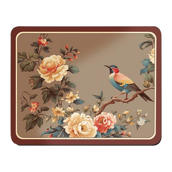 Chinese Style Thickened Tea Mat Kitchen Countertop Water Absorbent Coaster Non-Slip Wash-Free