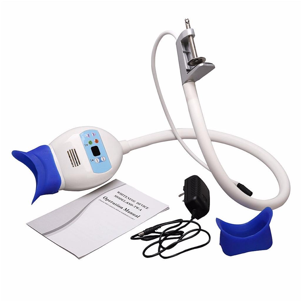 Pro 100-240V 300W Dental Chair Teeth Whitening Machine Blue Equipment Cold Light LED Lamp Bleaching Accelerator Care Bleaching System for Oral Care