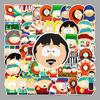 50 South Park Graffiti Cartoon Waterproof Stickers: Perfect for DIY, Skateboards, Water Bottles, and Luggage