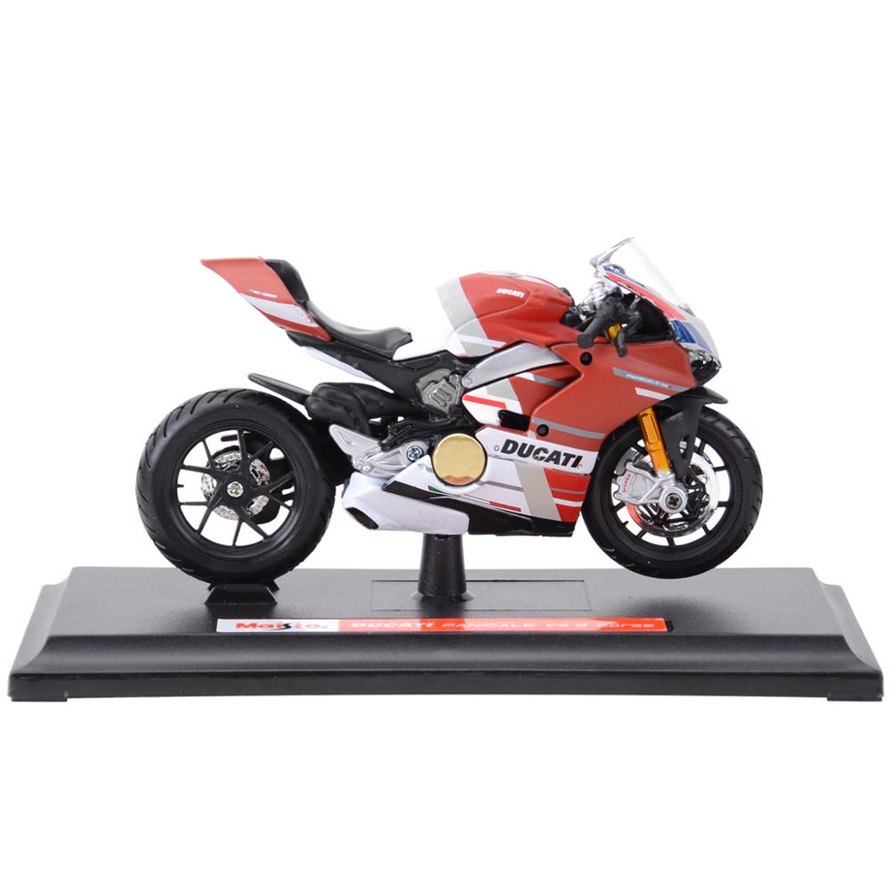 Майсто 1:18 Ducati Panigale V4 S Corse Статические литые под давлением транспортные средства Коллекционные хобби Модель мотоцикла Игрушки
