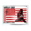 Значок Motley Crue Red, White & Crue