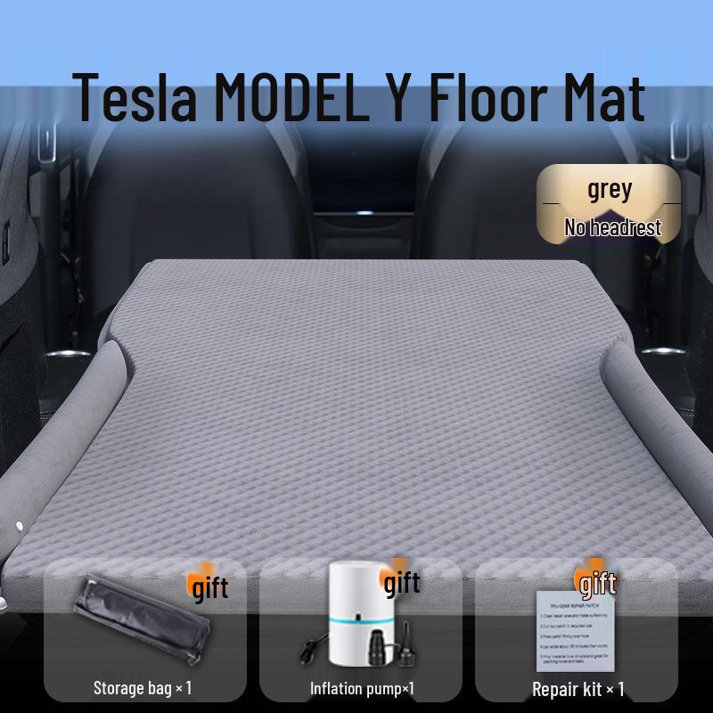 Tesla Model Y Car Mattress - Maodou Y Sleeping Mat for Rear Seat and Trunk, YaSleep Air Mattress.